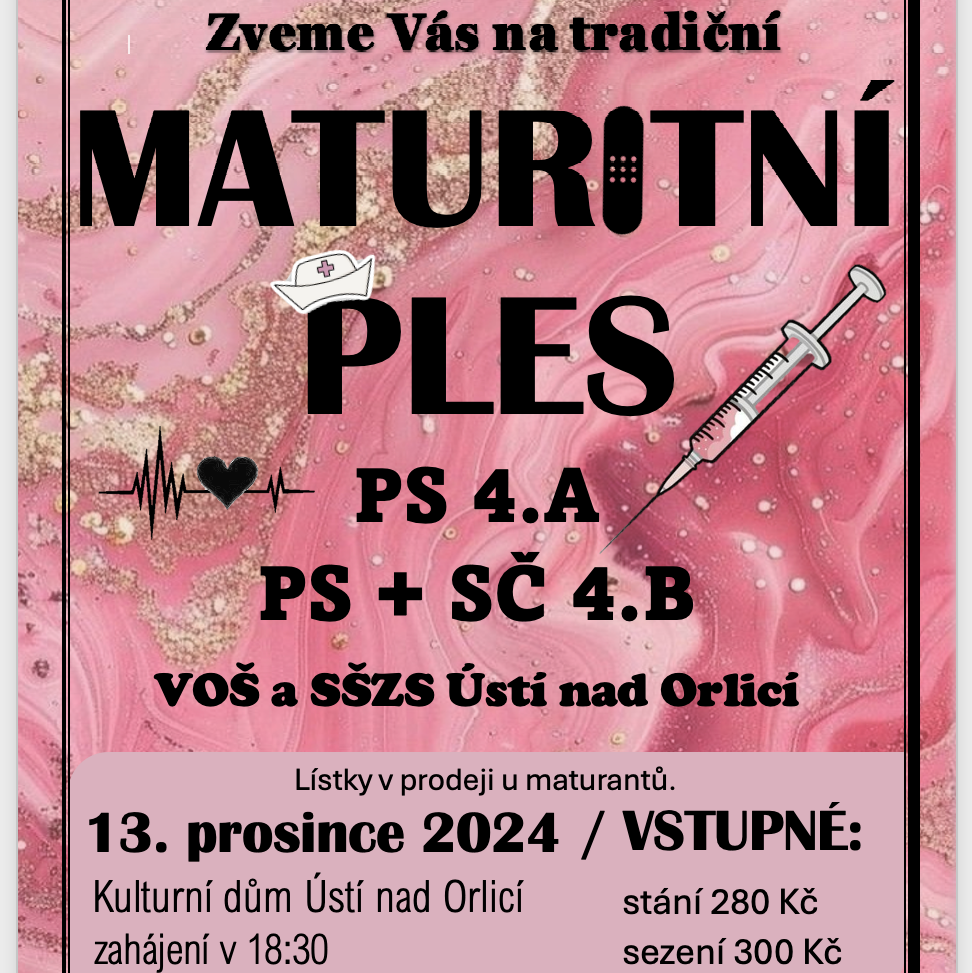 Maturitní ples 2024